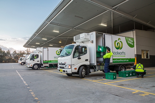 GPS solutions in delivery vehicles